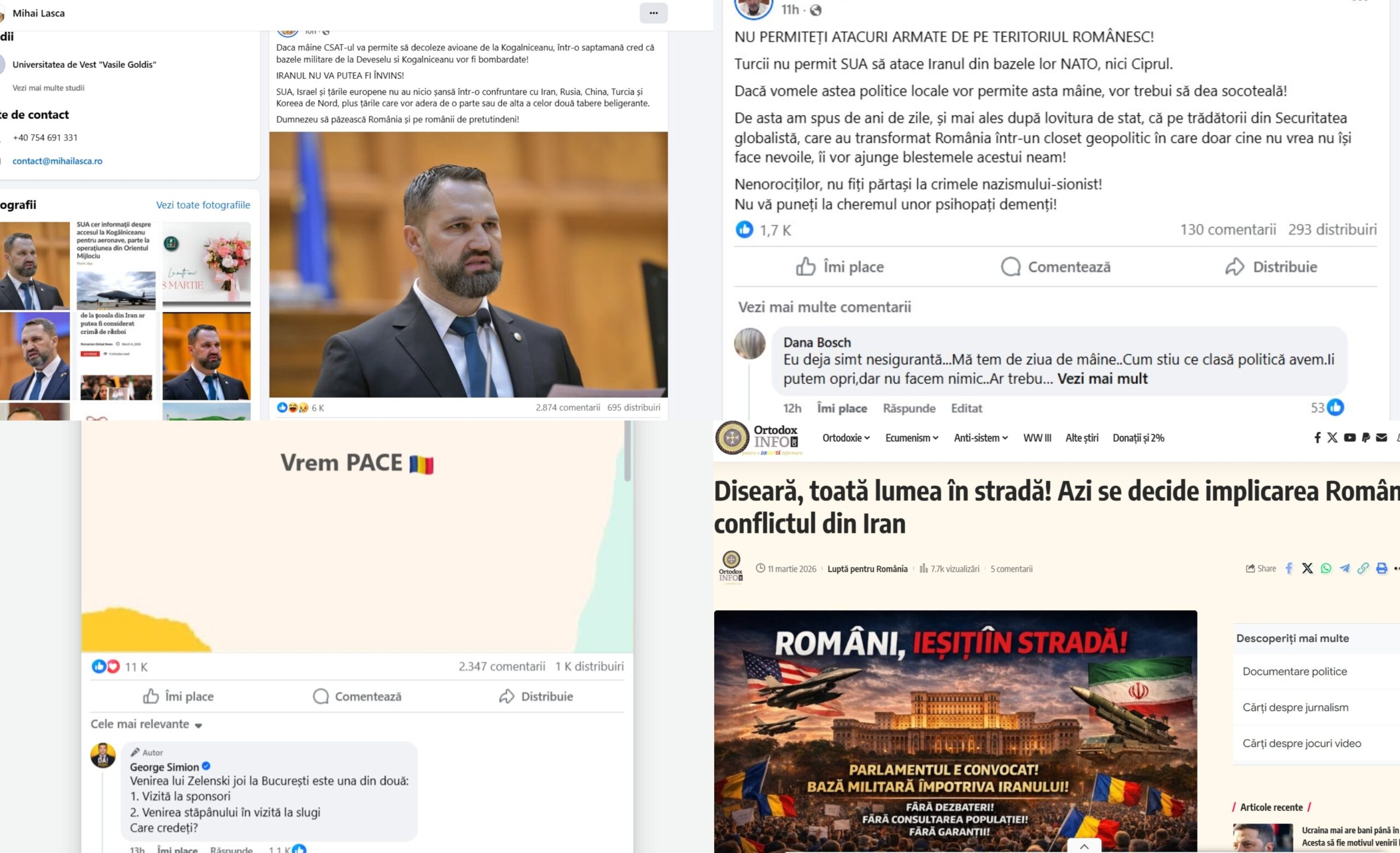 Anunț despre echipamente americane defensive la Mihail Kogălniceanu: război declarat și Iranul „invincibil” pe social media
