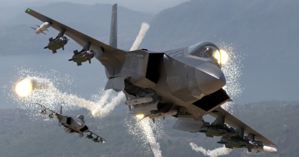 Un avion de vânătoare F-35 american a fost nevoit să efectueze o aterizare de urgență pe o bază aeriană din Orientul Mijlociu, după ce a fost lovit de un tir suspect provenit din Iran