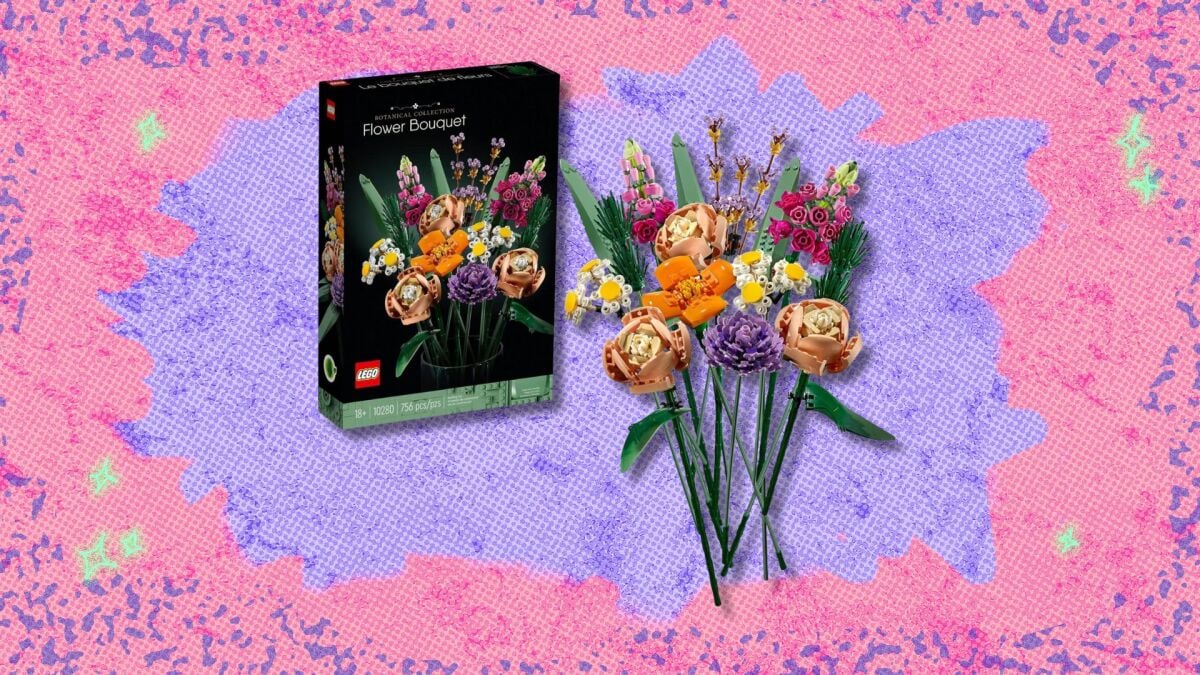 Lego Botanicals Flower Bouquet, un set popular pentru pasionații de construi și colecționari de jucării creative, are o reducere semnificativă pe Amazon