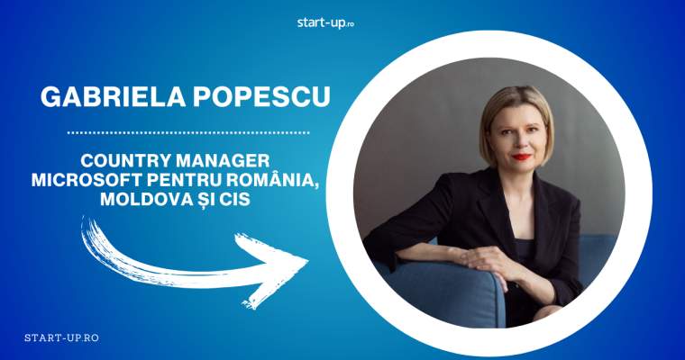 Gabriela Popescu, numită recent în funcția de Country Manager al Microsoft pentru România, Moldova și zona fostelor republici sovietice, își asumă oficial conducerea operațiunilor regionale începând cu 1 martie