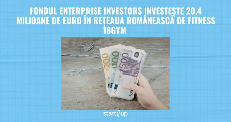 Investiție majoră pentru unul dintre cele mai populare lanțuri de sali de fitness din România: Enterprise Investors își mărește prezența în piața locală printr-o investiție de peste 20 de milioane de euro în 18GYM, unul dintre cele mai extinse și recunoscute branduri de fitness din țară