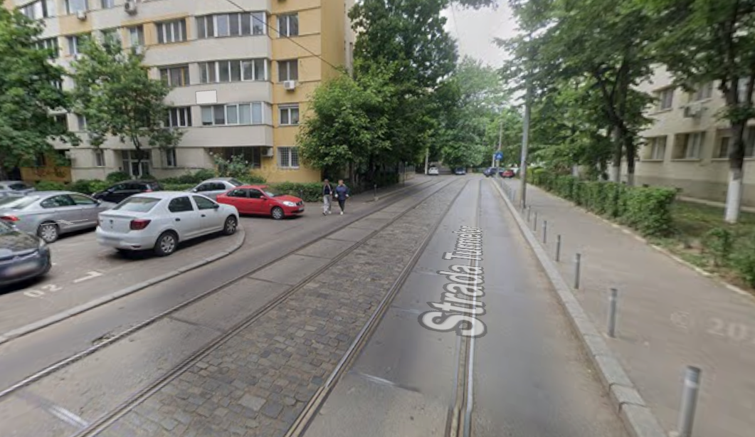 Trafic restricționat pe Strada Turmelor pentru reabilitarea liniei de tramvai în Sectorul 2
