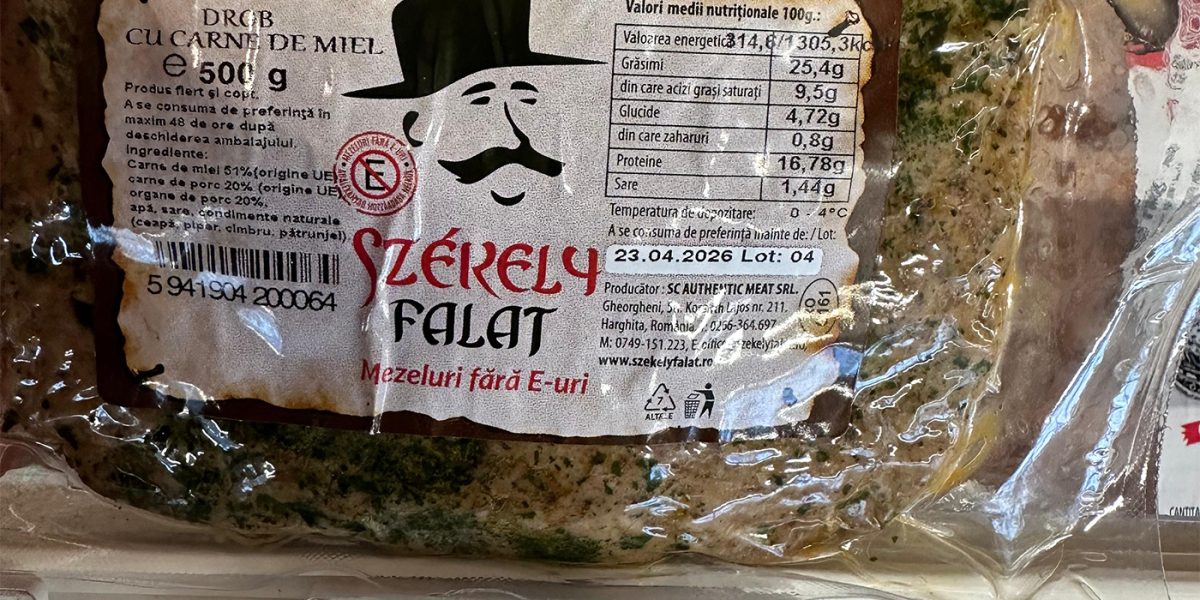 Drobul de miel de la Mega Image: ce ingrediente și dacă merită prețul