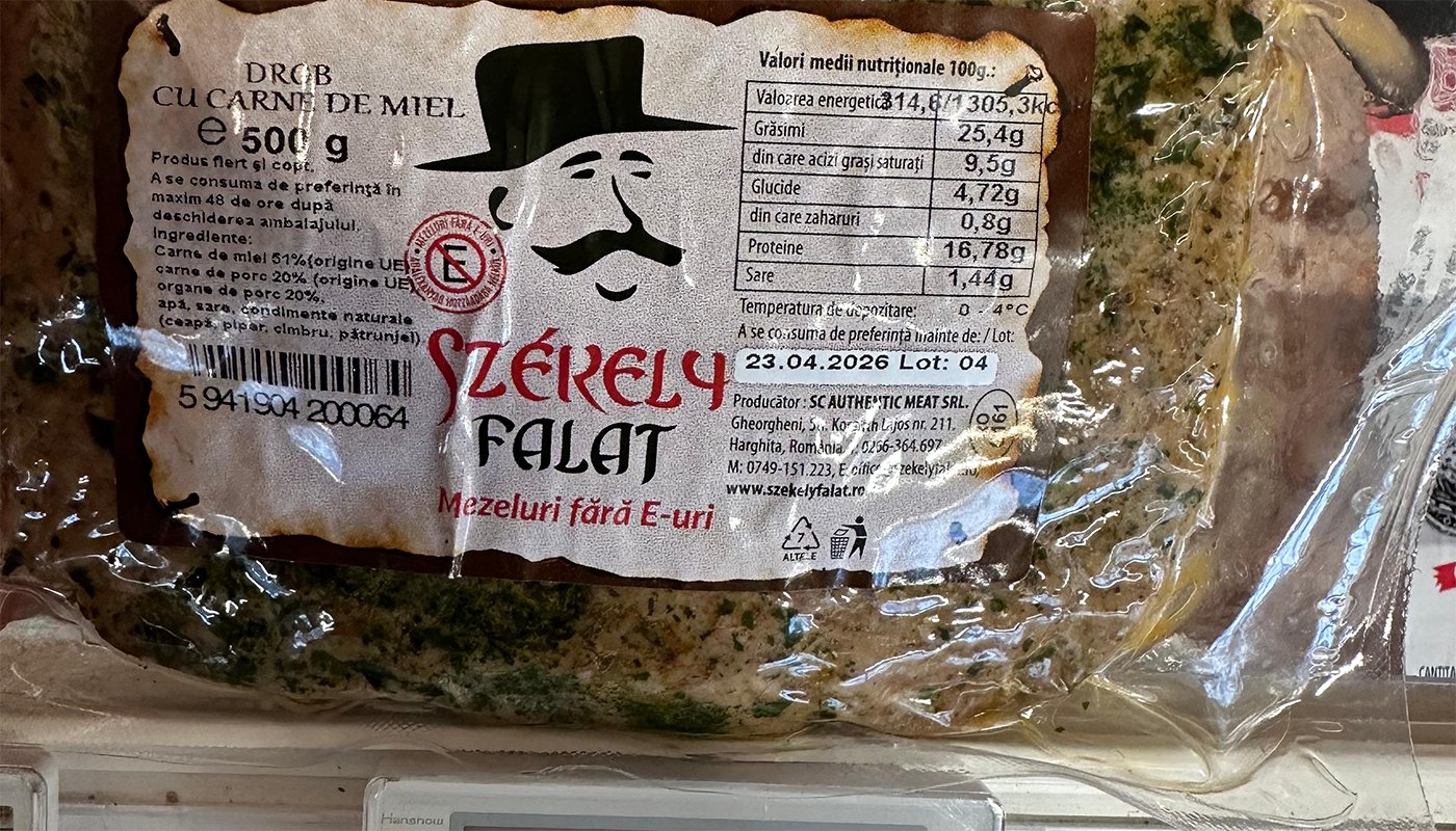 Drobul de miel de la Mega Image: ce ingrediente și dacă merită prețul