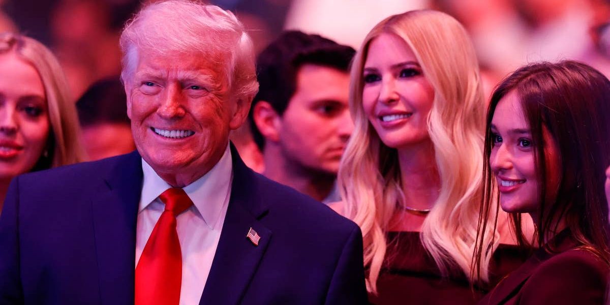 Trump, apariție rară cu fiica Ivanka: ce gest a surprins