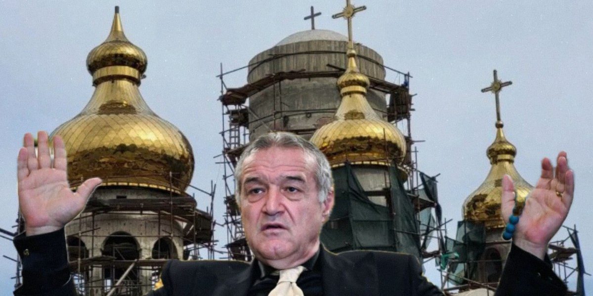 Becali, buncăr antiatomic sub biserică în Pipera, în Postul Paștelui