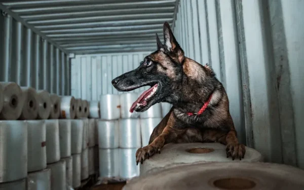 Tico, câinele detectiv, se pensionează după o carieră de succes