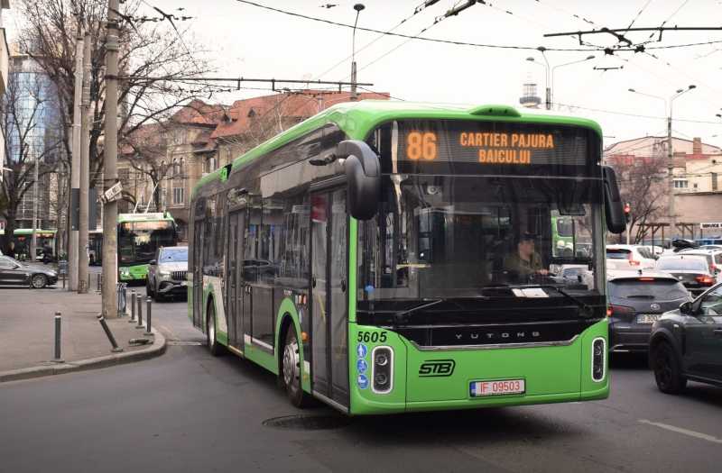 Traseele liniilor 86 și N117 se schimbă de luni