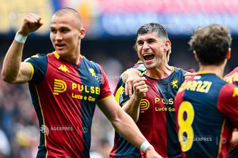 Victorie dramatică pentru Genoa cu Sassuolo: 2-1 în Serie A