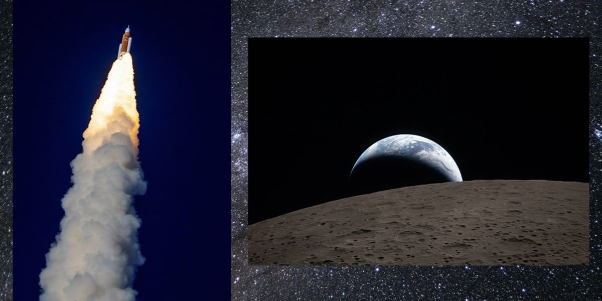 Cele mai spectaculoase fotografii NASA de la prima misiune lunară după 50 de ani