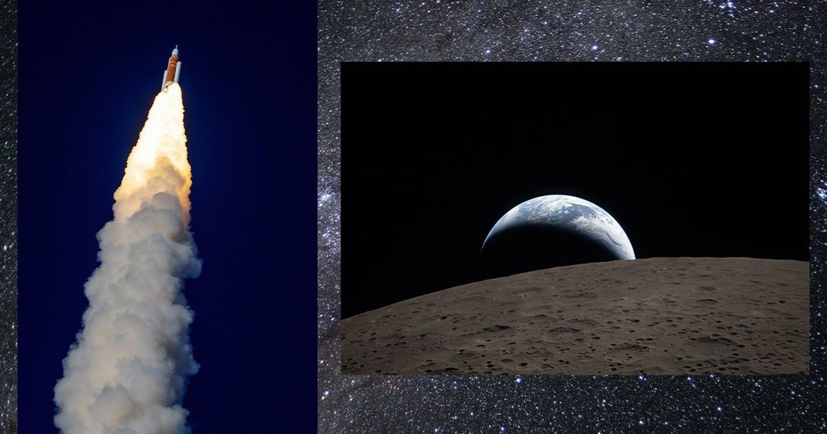 Cele mai spectaculoase fotografii NASA de la prima misiune lunară după 50 de ani
