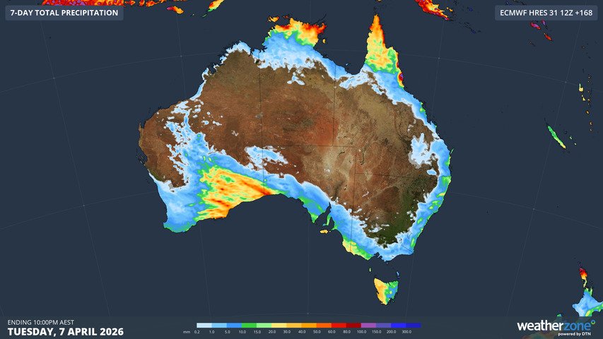 Australizii se pregătesc pentru un Paște variat din punct de vedere meteo, cu temperaturi plăcute și zile însorite în multe zone, dar și cu ploi și vremuri mai răcoroase în unele regiuni