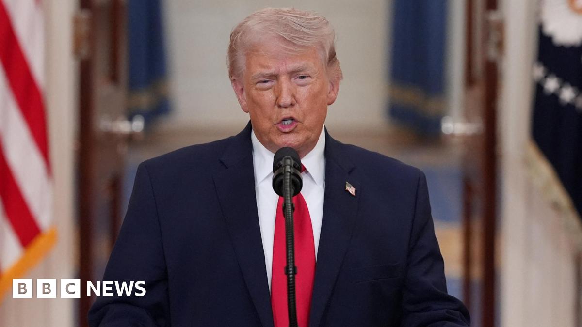 Trump anunță la Casa Albă detalii despre conflictul cu Iran