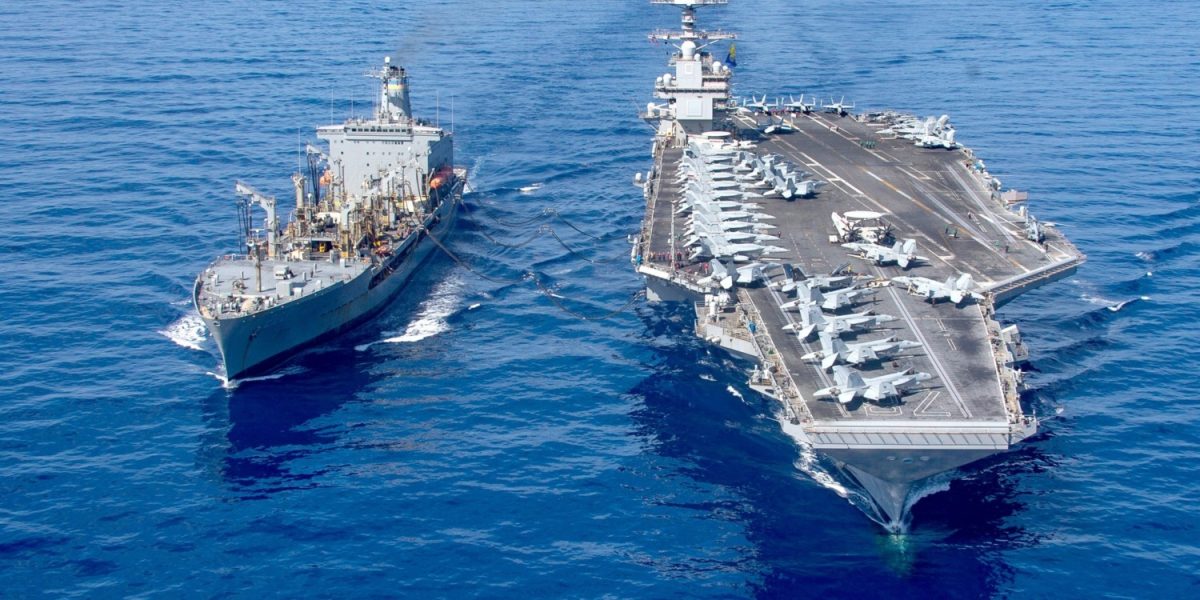 USS Gerald Ford, gigantul naval, revine în Orientul Mijlociu
