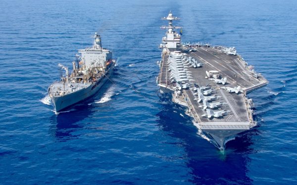 USS Gerald Ford, gigantul naval, revine în Orientul Mijlociu