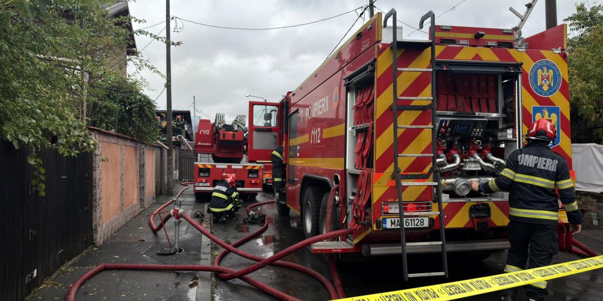 București: Pompierii, asaltați de urgențe de Sărbători, peste 300 de misiuni zilnice