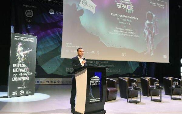 Astronaut de pe Lună, la SpaceFEST 2026 din București