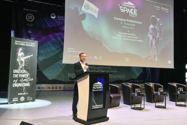 Astronaut de pe Lună, la SpaceFEST 2026 din București
