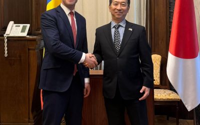 Andrei Baciu discuție cu ambasadorul Japoniei despre colaborări și parteneriate strategicè