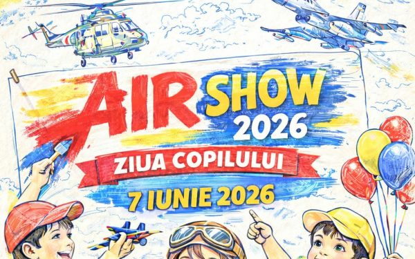Concurs de desen pentru copii: Zbor spectaculos cu piloții Aeroclubului României