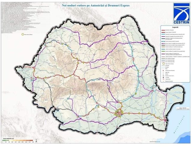 Constructorii vor începe în luna mai lucrările la trei noi noduri rutiere pe autostrăzile A1, A2 și A3, cu o investiție totală de peste 158 de milioane de lei, fără TVA