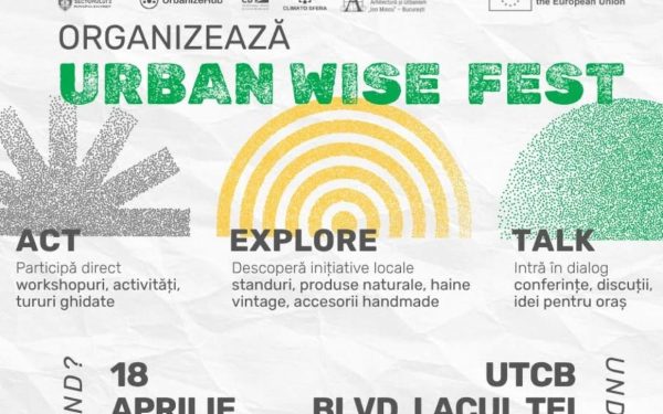 București: UrbanWise în Sectorul 2, pentru un oraș mai verde