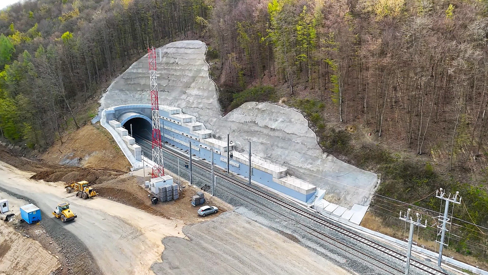 Constructia unui nou tunel pe autostrada Sibiu-Pitești avansează, după ce CNAIR a anunțat oficial începutul lucrărilor