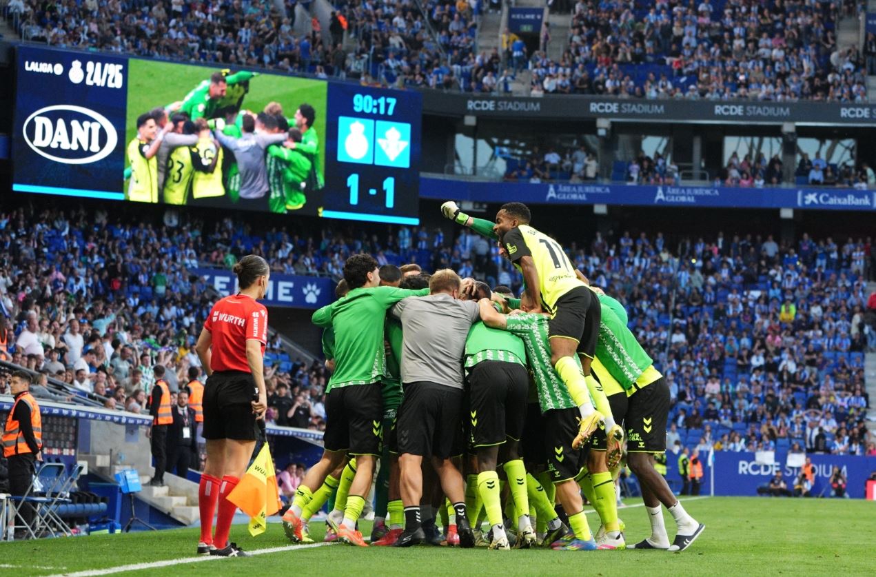 Real Betis începe sprintul spre Champions League