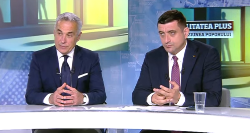 Simion îl „recondiționează” pe Georgescu pentru Palatul Victoria, Peiu reacționează