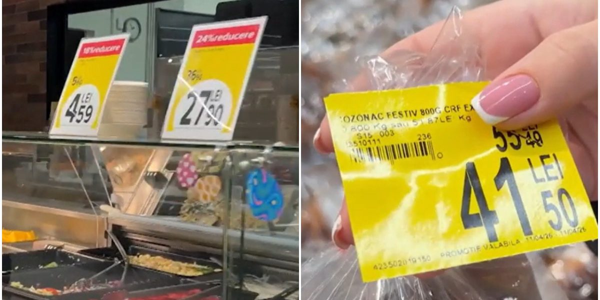 Reduceri-șoc după Paște: Marfă cu 50% mai ieftină pe rafturi