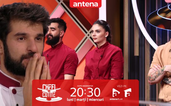 Chef Richard, lovit dur la „Chefi la Cuțite”: Patiserul, eliminat