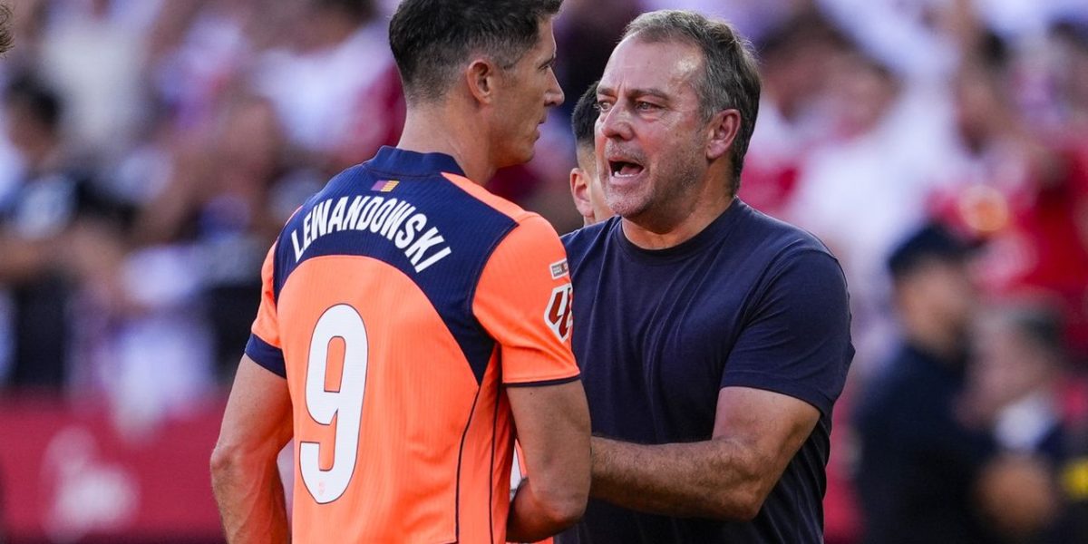 Flick, nervos pe Lewandowski? Ce răspuns a dat antrenorul