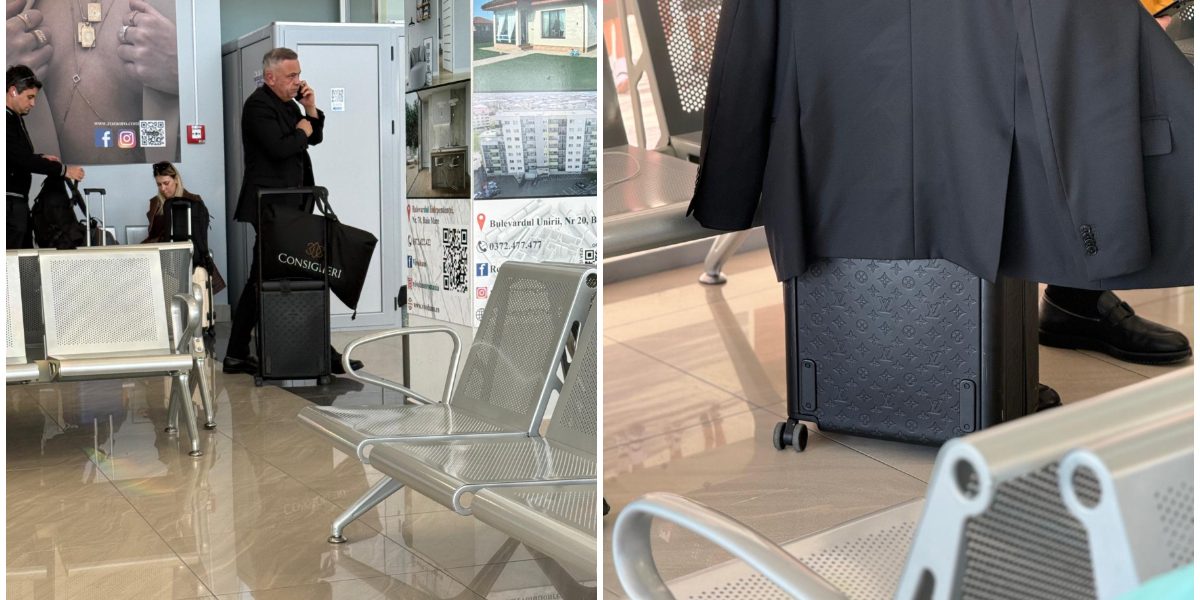 Barbu, ministrul PSD, cu valiză Louis Vuitton de mii de euro: Cadou de la familie