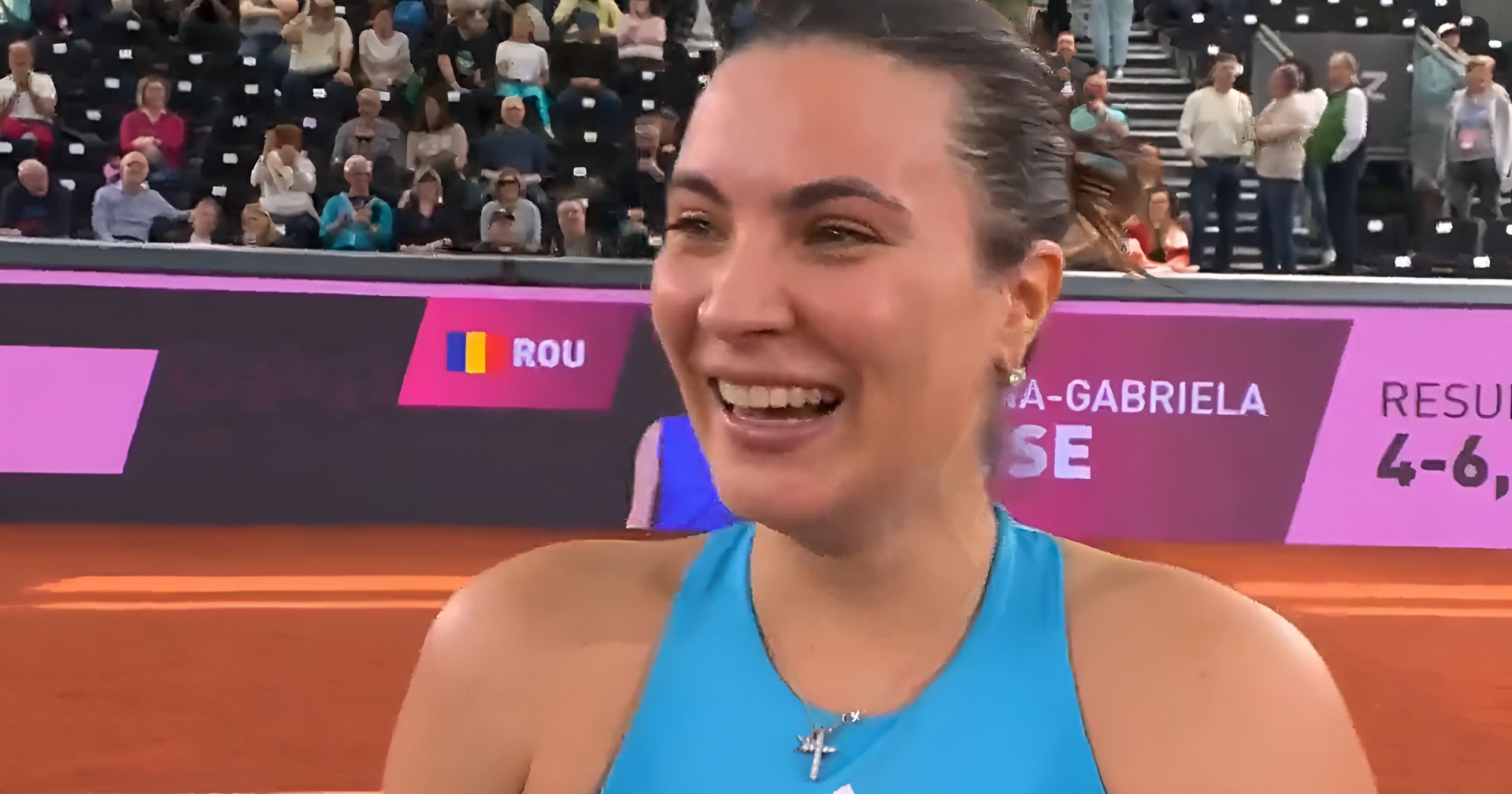 Gabriela Ruse, moment amuzant la Linz! "Scuze, vorbești despre șnițel! Da, la fiecare cină"