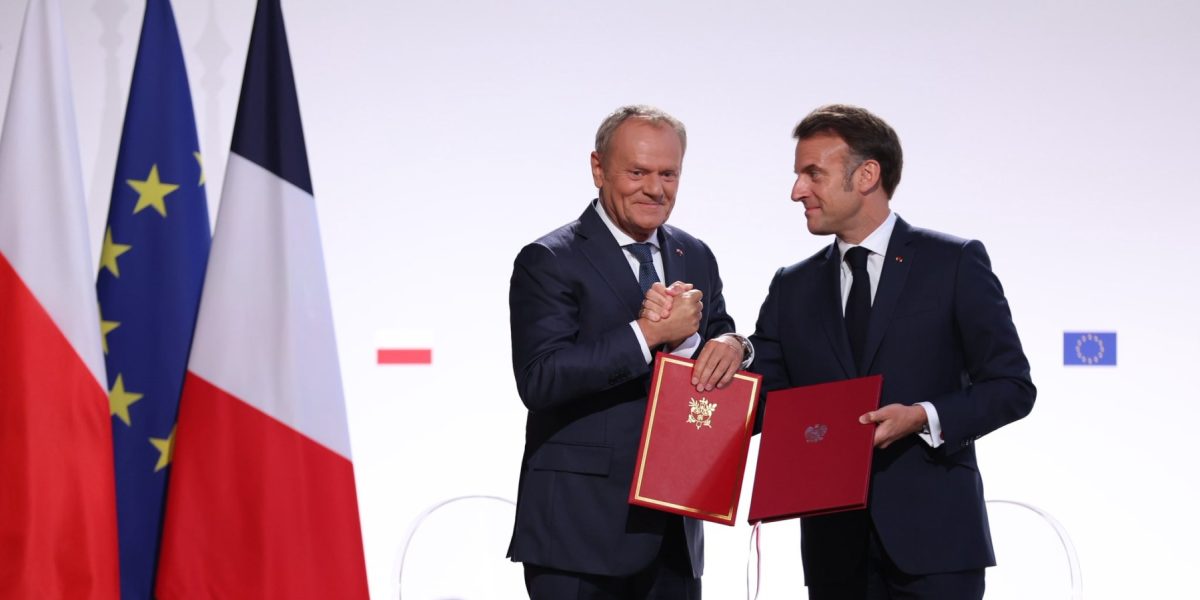Macron și Tusk, la Gdansk: Alianță pentru descurajarea nucleară în Europa