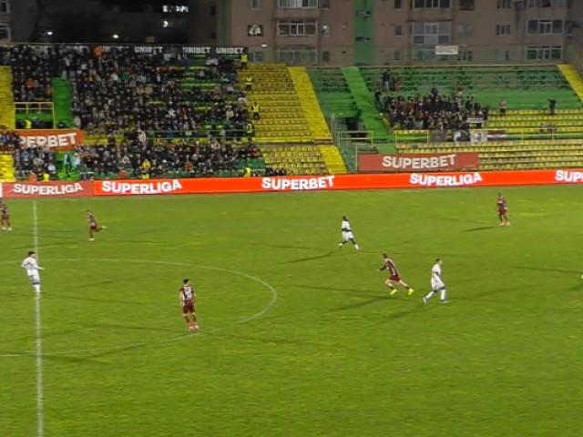 Meci echilibrat FC Argeș – CFR Cluj: 0-0 la Mioveni, pe DGS 1