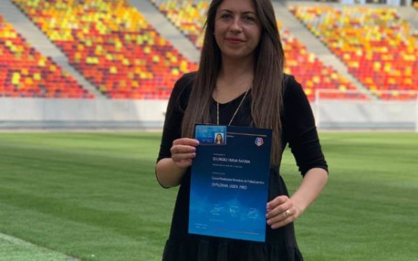 IRINA GIURGIU, prima antrenoare PRO din România, a lucrat la FCSB