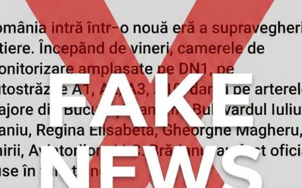 MAI: Informații false despre monitorizarea traficului, demontate de experți