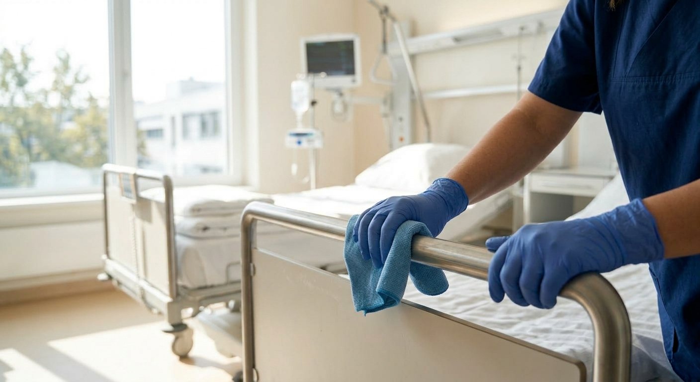 Patru condiții pentru ca dezinfecția din spitale să fie eficientă, câte sunt îndeplinite?