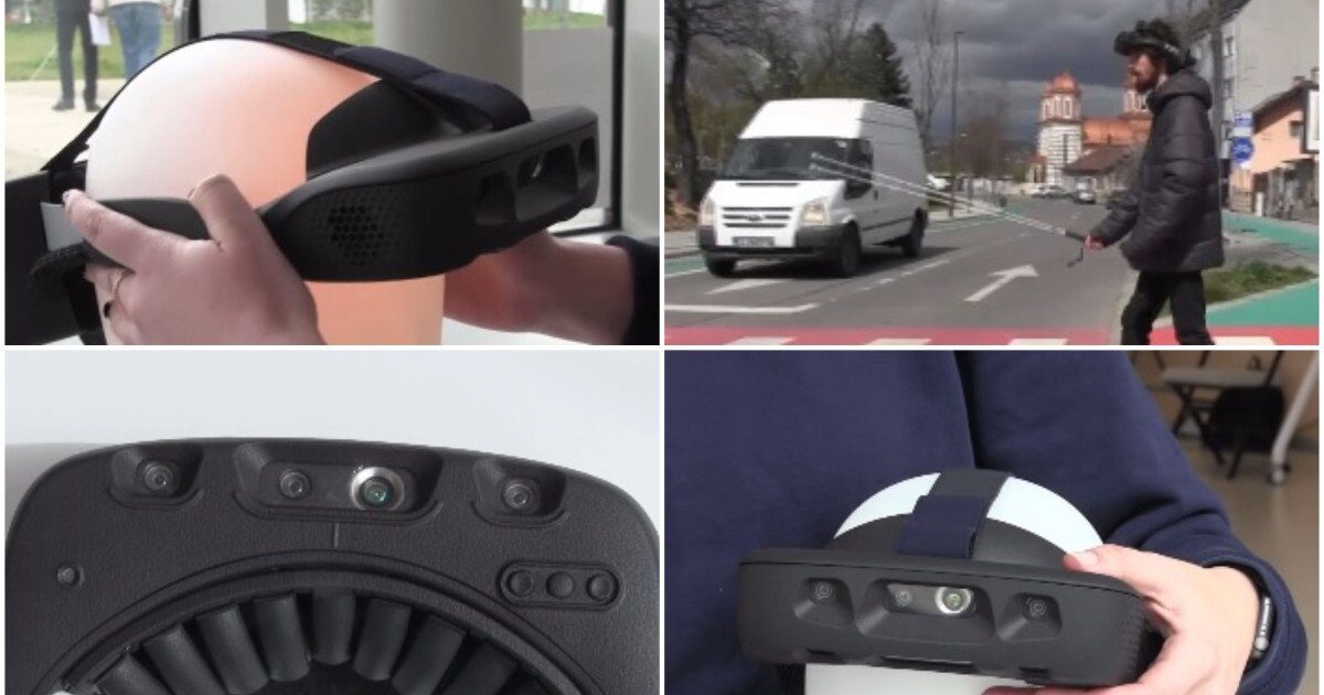 Ochelarii inteligenți MADE IN România ghidiază nevăzătorii: „Te duc pe rută sigură”