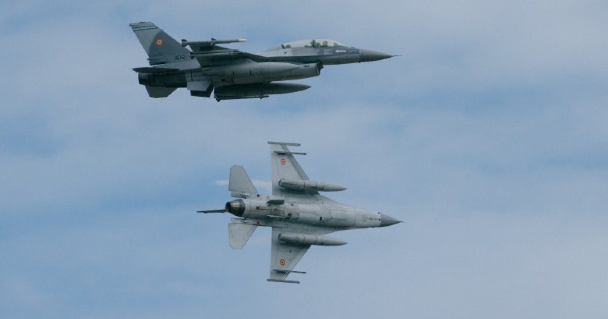 RO-Alert în Tulcea: Avioane F-16 au decolat de la Fetești