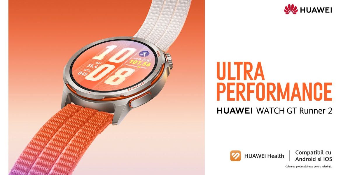 HUAWEI WATCH GT Runner 2: Alergare științifică, performanță garantată!