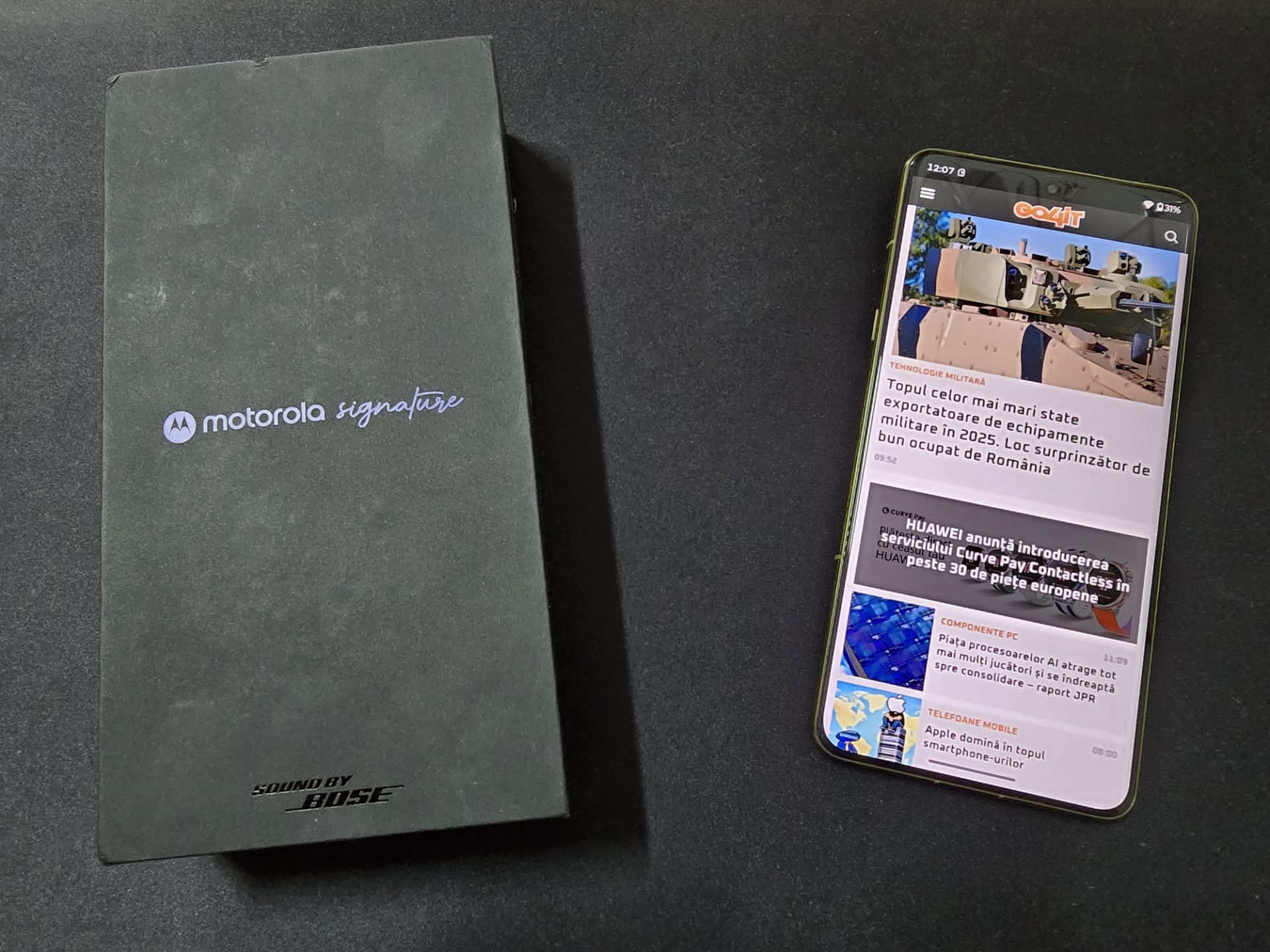 Motorola Signature: „ucigașul” de flagship cu camere bombă