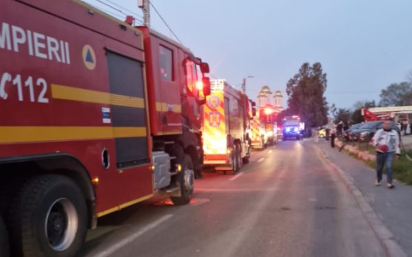 Bărbatul cu arsuri de la incendiul din Constanța a murit la spital