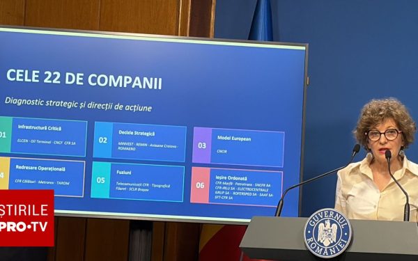 „A sosit momentul să punem capăt risipei” – Oana Gheorghiu: 1.500 de companii de stat, multe transformate în găuri negre