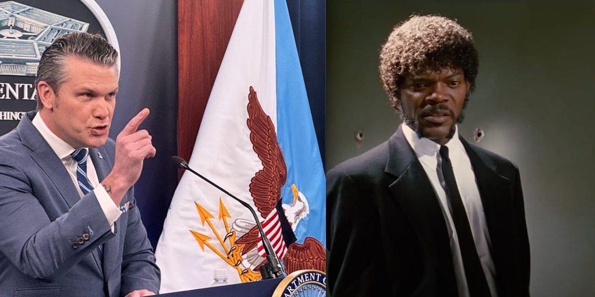 Hegseth, șeful Pentagonului, citează un verset BIBLIC FALS din Pulp Fiction