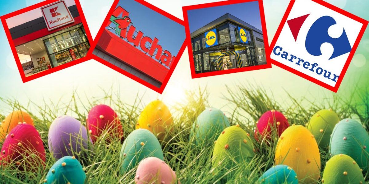 Cumpărături de Paște: UN singur supermarket deschis pe 12 aprilie 2026?