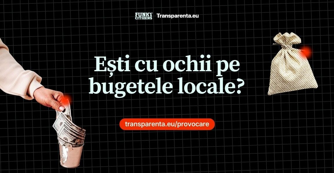 FUnky Citizens lansează „Cu ochii pe bugetele locale 2026”