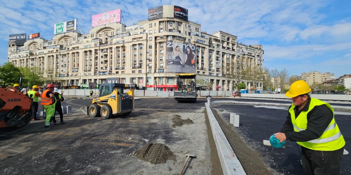 Lucrările de la Unirii: Zona Hanul lui Manuc, readusă la viață