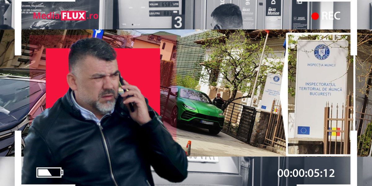 Șef ITM București, Costel Grojdea, la birou cu Lamborghini de 300.000 euro